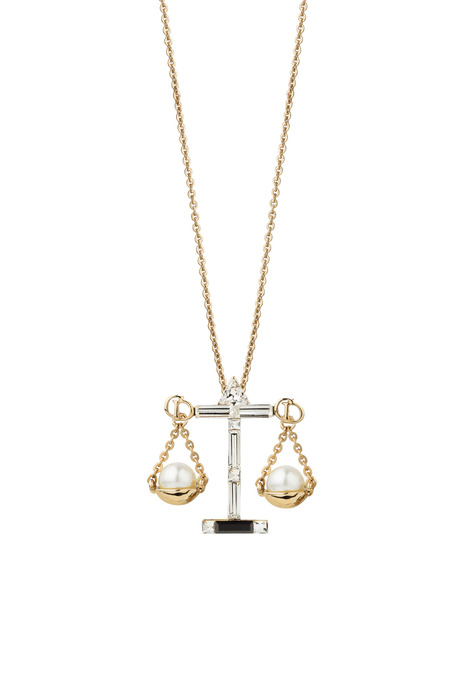 Tell Me Dior 天秤座項鍊,NTD19,000。